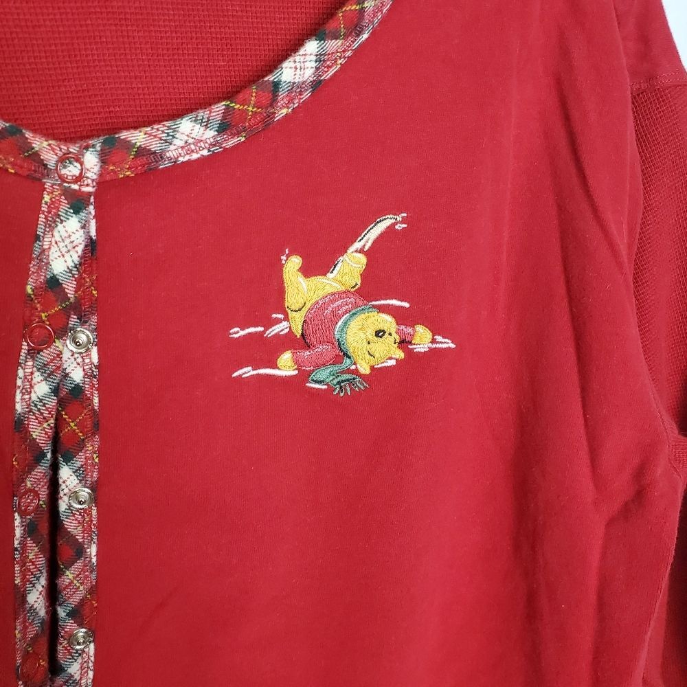 Disney Winnie The Pooh Matching Pajama Set Size L/XL - Picture 3 of 11